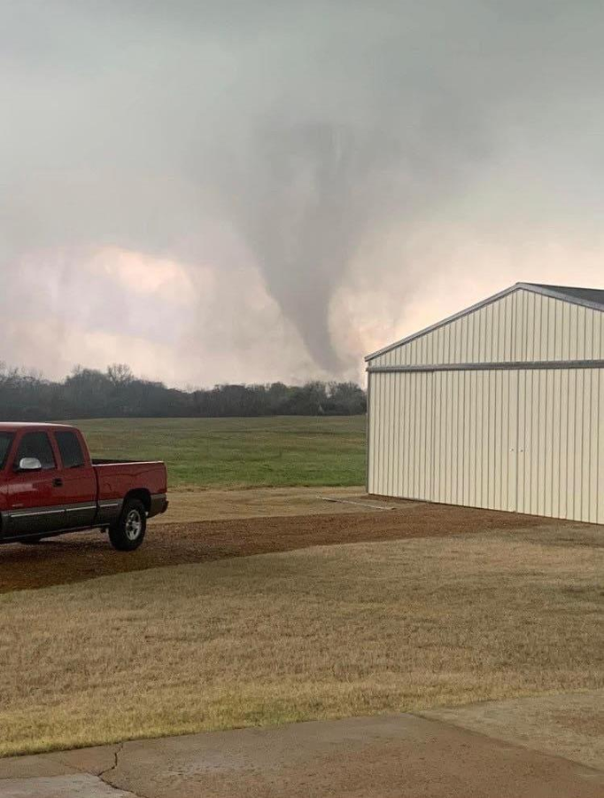 Covington tornado, 31 March 2023 — supplied Reddit image
