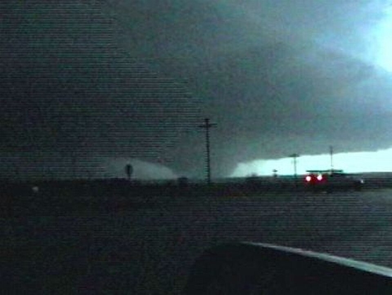 2007 Greensburg, KS tornado from Highway 148
