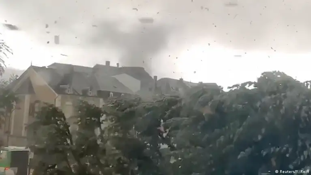 Pétange tornado — 9 August 2019